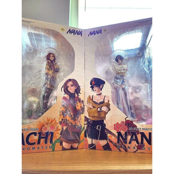 HOBBY MAX NANA US Seller Osaki & Hachi 1/8 Figure Authentic Set W Box Ai Yazawa - Picture 2 of 8